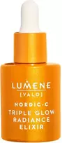 Lumene Nordic-C Valo Triple Glow Radiance Eliksyras šviečiantis veido eliksyras su vitaminu C 30ml