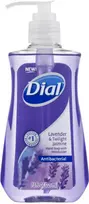 Dial, antibakterinis, levandų - jazminų kvapo skystas muilas rankoms, 221 ml