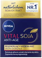 Nivea Vital Soja Anti-Age Night Kreminis Night Skin Kreminis