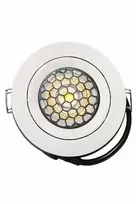 Lubinis šviestuvas FULL Įleidžiamas reguliuojamas LED šviestuvas IP65, NOBLE R1368, 10W, 3000K, 60°, garantija 10 metų