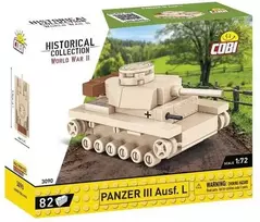 COBI HC Antrojo pasaulinio karo Panzer III tankas 82kl 3090