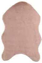 Domoletti FUR FAKE RABBIT 90X60CM Rožinis REGULAR