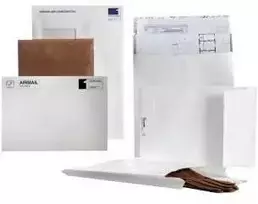 Bong Vokas „Tyvek Expander B4+“, V formos, 250 x 353 x 38 mm, 100 vnt. pakuotė.