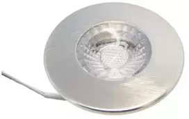 Nordtronic „Ledvance Gabriella“ – mini įleidžiamas šviestuvas su įmontuotais LED diodais, 4 W, 4000 K, 35D – šlifuoto aliuminio apdaila