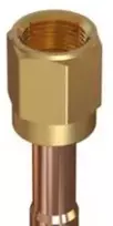 Danfoss FSA 44 - Adapteris, 1/2'', Platėjantis, 1/2'', Lituojamas
