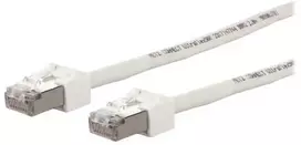 METZ CONNECT 13084U1088-E, 1 m, Cat6, S/FTP (S-STP), RJ-45, RJ-45, Baltas
