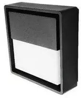 Sieninis šviestuvas Sg Armaturen As Sieninis rėmas, kvadratinis, sieninis LED šviestuvas, 6W, 3000K, juodas