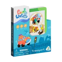 Dodo spalvinimo vandeniu knygutė Transportas