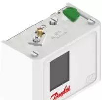 Danfoss KP7W - Slėgio jungiklis, 4-10 bar, automatinis, platėjantis, 1/4", IP44