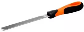 Bahco ERGO 4-138-12-1-2, Dildė, Plokščia dildė, Paprastas pjovimas, Plastikas, Juoda, Oranžinė, Ergonomiška, Neslystanti rankena