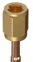 Danfoss FSA 22 - Adapteris, 1/4'', Platėjantis, 1/4'', Lituojamas