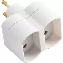 Thorkild Larsen Ilgintuvas, baltas, be įžeminimo, 2 plokščioms kištukėms, 10A 250V