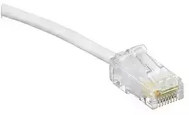 Leviton Brand Rex Patch kabelis CAT6 UTP High-Flex LSZH 5.1m (17ft) baltas