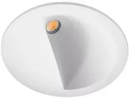 Sg Armaturen As Įleidžiamas šviestuvas Junistar asimetriškas 9W LED 3000K, 650 liumenų, baltas