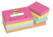 Post-It 7100259506, Stačiakampis, Mėlyna, Žalia, Oranžinė, Rožinė, Popierius, Poptimistic, 38 mm, 51 mm