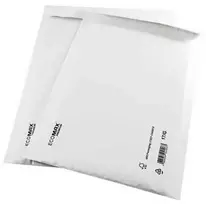 Boblbee Burbulinis maišelis Ecomax 140x225mm baltas Nr. 12/B ind. 115x215mm 200vnt/pak.