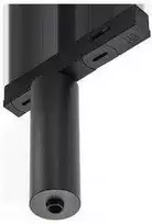 Sg Armaturen As „Zip“ 230 V pakabinamo šviestuvo adapteris, juodas (1 fazė)