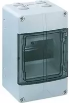 SPELSBERG Grupinė plokštė AKE 05, 5 moduliai, aukštis x plotis x gylis 200 x 125 x 122 mm, IP 55 polistirenas, šviesiai pilka RAL 7035