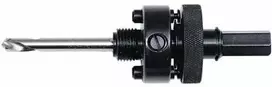 Helmuth A Jensen VIKING Laikiklis skylinėms pjūkloms nuo Ø32 iki 250 mm. Tinka grąžtų griebtuvams iki 10 mm. 3/8 colio kotas, 6 vnt.