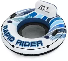 Bestway „Hydro-Force Rapid Rider“ viengubas upės pripučiamas čiuožykla 1,22 m, daugiaspalvis, plūduriuojantis čiuožykla, raštas, berniukams/mergaitėms, 90 kg, EN ISO 25649