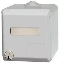MENNEKES 4162, 3P, varžtai, pilka, IP44, 230 V, 16 A