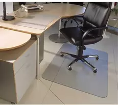 Floortex Kėdės kilimėlis, polikarbonatas be dyglių, storis 1,9 mm, 122 x 183 cm