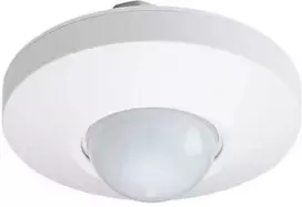 Niko 350-100111, Pasyvus infraraudonųjų spindulių (PIR) jutiklis, Laidinis, 9 m, Lubinis, Vidinis, Baltas