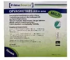 Indaplovės tabletės Prime Source Mild All-In-One 80 vnt. Swan ženklu pažymėtos, tirpios, 80 vnt./pak.