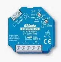 ELTAKO Dimeris 0-400W (R, L, C, ESL, LED) 8-230V AC/DC, montuojamas dėžutėje PL dėžutėje 45x55x18 mm