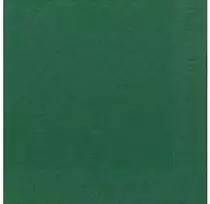 Servetėlės Duni 33x33 cm, 3 sluoksnių, tamsiai žalios, 125 vnt., po 125 vnt. pakuotėje