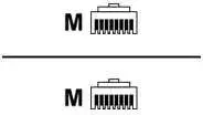 commscope SYSTIMAX GigaSPEED XL GS8H - Patch kabelis - RJ-45 (kištukas) į RJ-45 (kištukas) - 3,05 m - UTP - CAT 6 - be kabliuko, susuktas - baltas