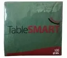 Multi TableSMART servetėlės 40x40cm 3 sluoksnių tamsiai žalios, 100 vnt/pak.
