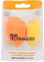Real Techniques Miracle Complexion Sponge + Maskuoklis Sponge Duo aplikatorius