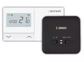 Engo Controls ENGO E901RF WiFi belaidis programuojamas termoreguliatorius