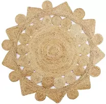 Kilimas, 150 cm, pintas džiutas, rankų darbo