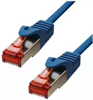 „ProXtend“ CAT6 F/UTP CU LSZH eterneto kabelis, mėlynas, 20 m, 20 m, Cat6, F/UTP (FTP), RJ-45, RJ-45, mėlynas
