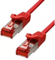 „ProXtend“ CAT6 F/UTP CU LSZH eterneto kabelis, raudonas, 20 m, 20 m, Cat6, F/UTP (FTP), RJ-45, RJ-45, raudonas