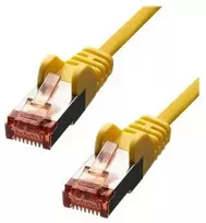 „ProXtend“ CAT6 F/UTP CCA PVC eterneto kabelis, geltonas, 15 m, 15 m, Cat6, F/UTP (FTP), RJ-45, RJ-45, geltonas