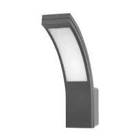 Sieninis šviestuvas Piryt PYRYT LED 10W, sodo šviestuvas 800lm, IP54, 4000K, pilkas