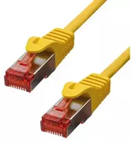 „ProXtend“ CAT6 F/UTP CU LSZH eterneto kabelis, geltonas, 10 m, 10 m, Cat6, F/UTP (FTP), RJ-45, RJ-45, geltonas