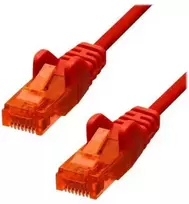 „ProXtend“ CAT6 U/UTP CCA PVC eterneto kabelis, raudonas, 20 m, 20 m, Cat6, U/UTP (UTP), RJ-45, RJ-45, raudonas