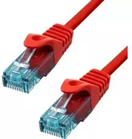 „ProXtend“ CAT6A U/UTP CU LSZH eterneto kabelis, raudonas, 7 m, 7 m, Cat6a, U/UTP (UTP), RJ-45, RJ-45, raudonas