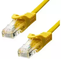 „ProXtend“ CAT5e U/UTP CU PVC eterneto kabelis, geltonas, 7 m, 7 m, Cat5e, U/UTP (UTP), RJ-45, RJ-45, geltonas
