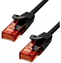 „ProXtend“ CAT6 U/UTP CU LSZH eterneto kabelis, juodas, 7 m, 7 m, Cat6, U/UTP (UTP), RJ-45, RJ-45, juodas