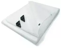 Staco Nordic „Stacoflex“ brezentas 4x8 m – 180 gramų – sutvirtintas lengvesnei dangai