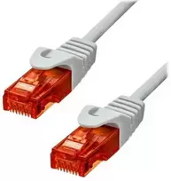 „ProXtend“ CAT6 U/UTP CU LSZH eterneto kabelis, pilkas, 25 cm, 0,25 m, Cat6, U/UTP (UTP), RJ-45, RJ-45, pilkas