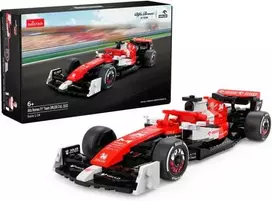 Rastar „Alfa Romeo F1 Team Orlen C42“ konstruktoriaus kaladėlių rinkinys automobiliui 1:24 (nuo 6 metų)