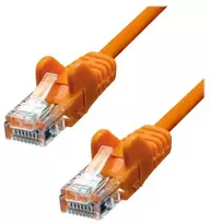 „ProXtend U/UTP CAT5e“ PVC AWG 26 CCA oranžinis 20 cm