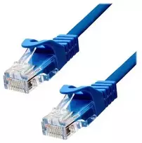 „ProXtend“ CAT5e U/UTP CU PVC eterneto kabelis, mėlynas, 50 cm, 0,5 m, Cat5e, U/UTP (UTP), RJ-45, RJ-45, mėlynas