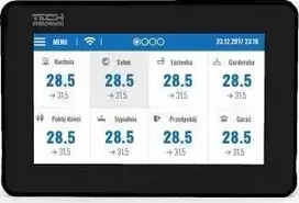 TECH-STEROWNIKI Valdymo pultas + WiFi modulis M-9r TECH Vairuotojai WG.11.0250 viela juoda